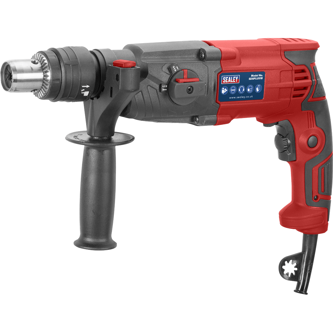 Sealey SDSPLUS18 Double Chuck Rotary Hammer Drill 240v Price Comparisons | Compare The Build