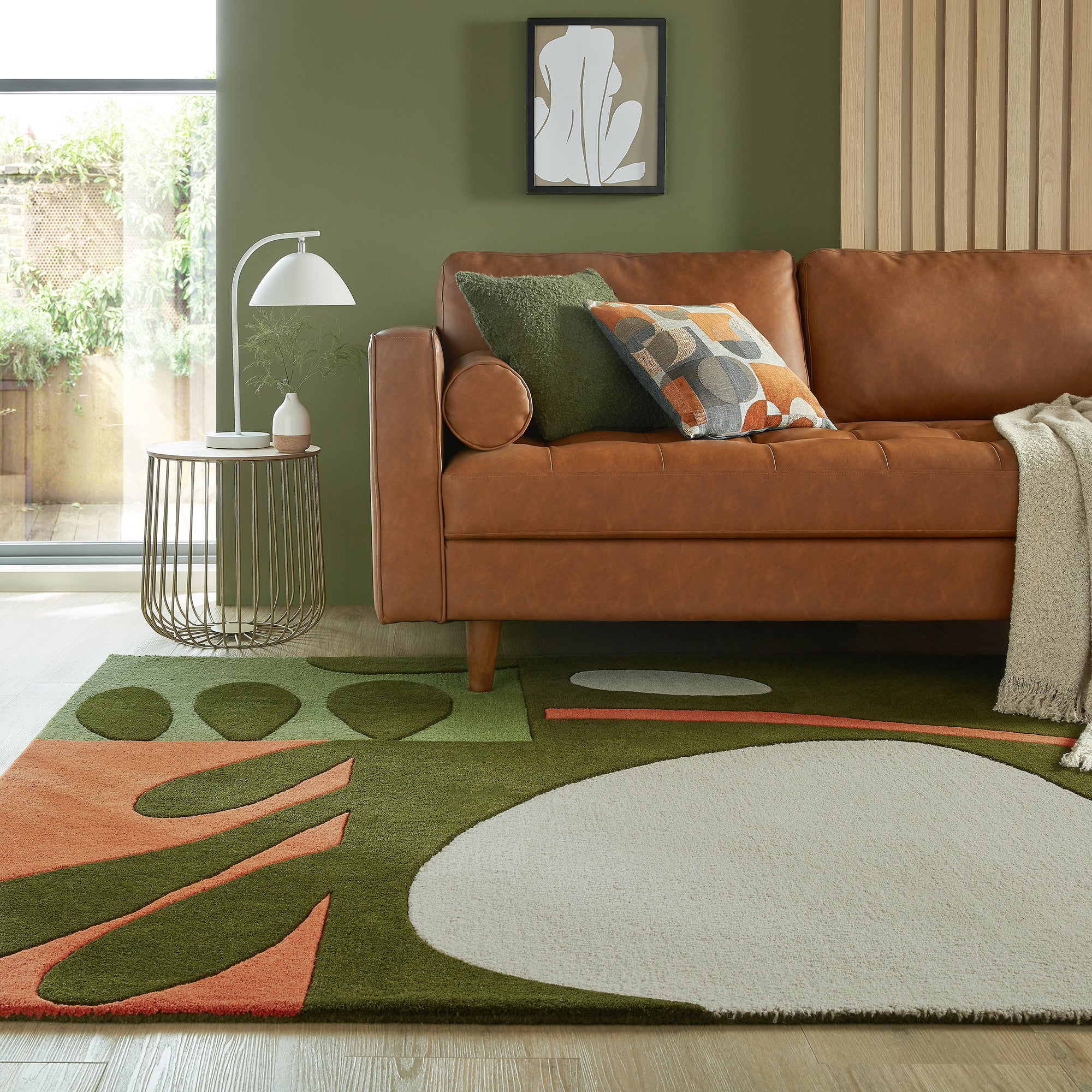 Elements Lokke Wool Rug Olive Price Comparisons | Compare The Build