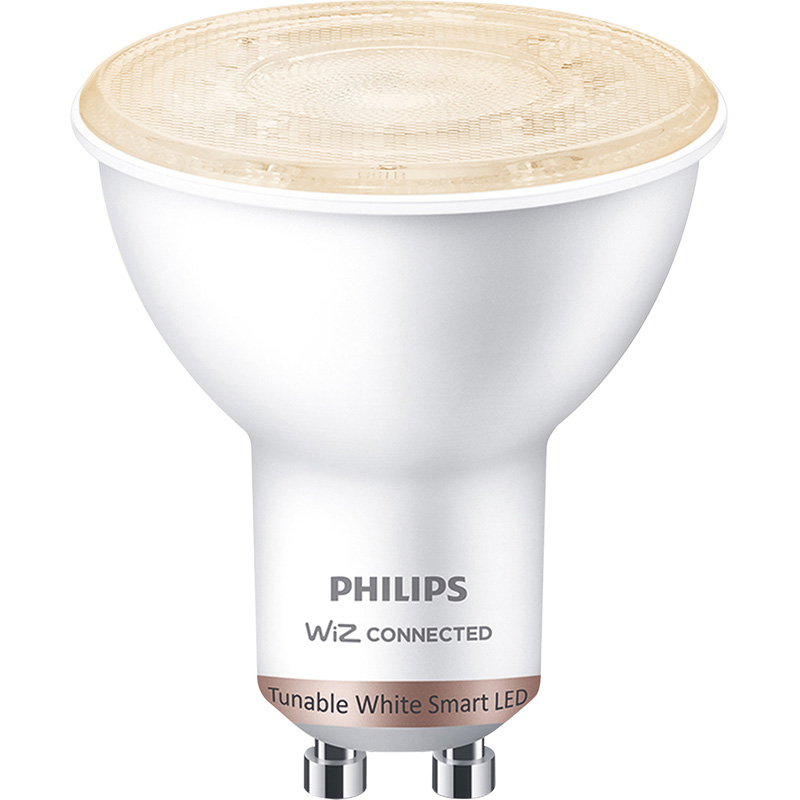 Philips WiZ LED GU10 Tunable White Smart Light Bulb 50W (2 Pack) Price Comparisons | Compare The Build