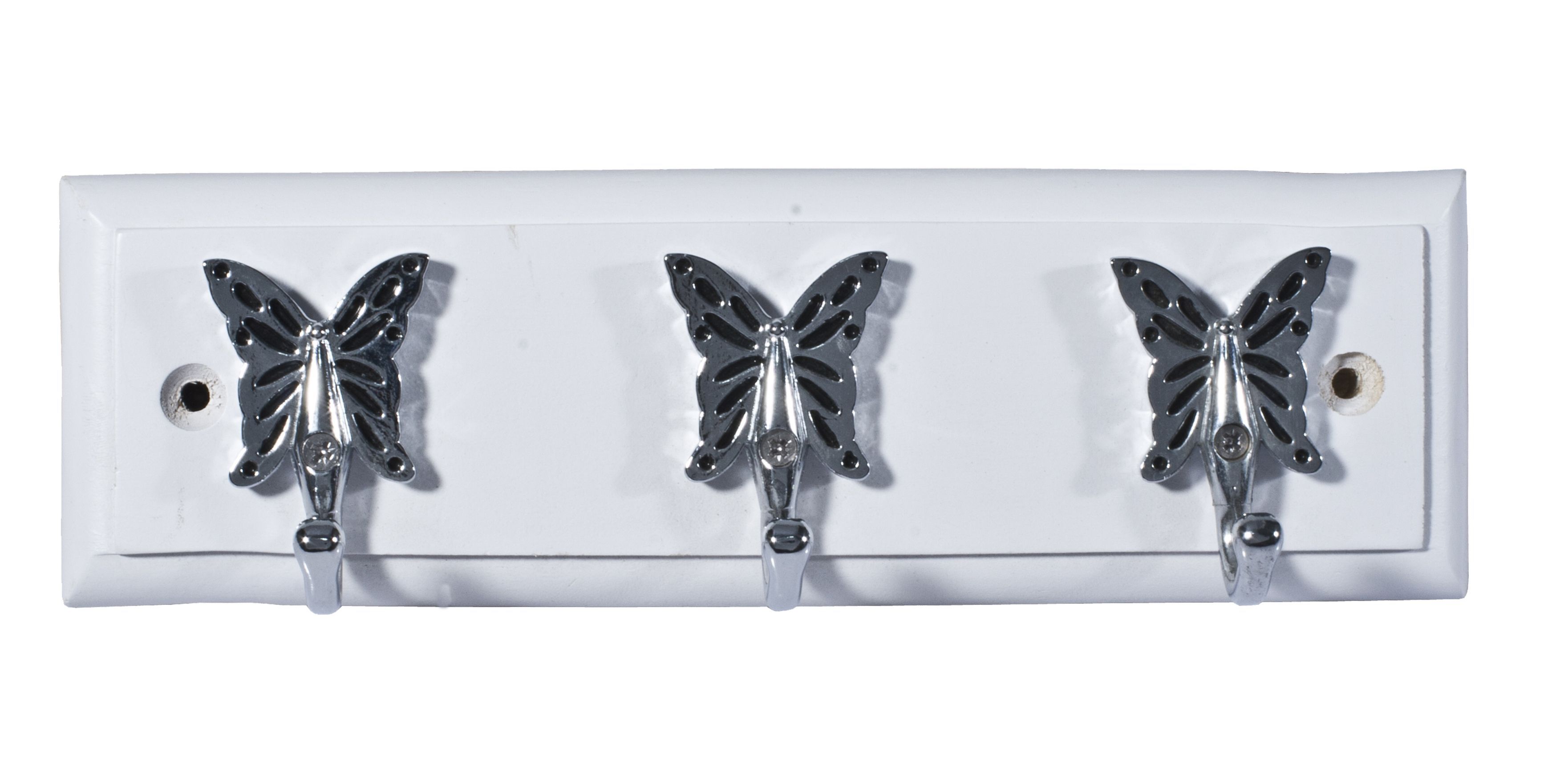 White Butterfly Hook Rail, (L)220mm Price Comparisons | Compare The Build