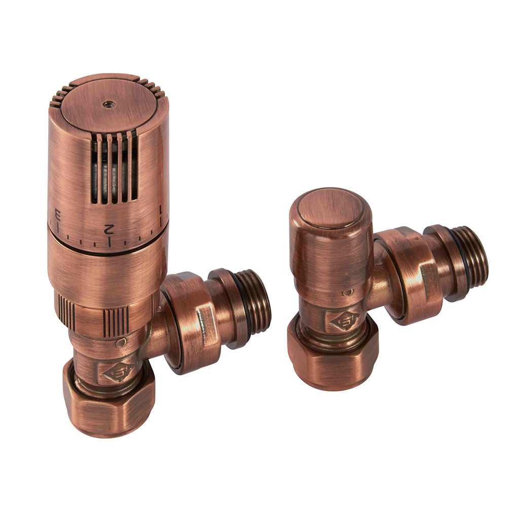 Nordic Thermostatic Valves, Modern K, Copper Angled Price Comparisons | Compare The Build