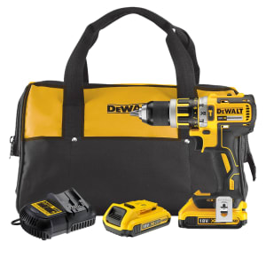 DEWALT DCD795D2W-WOGB 18V XR 2 x 2.0Ah Cordless Brushless Combi Drill Price Comparisons | Compare The Build