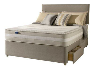Silentnight Mirapocket Memory 1200 Memory Foam 2 Drawer Double Divan Set Price Comparisons | Compare The Build