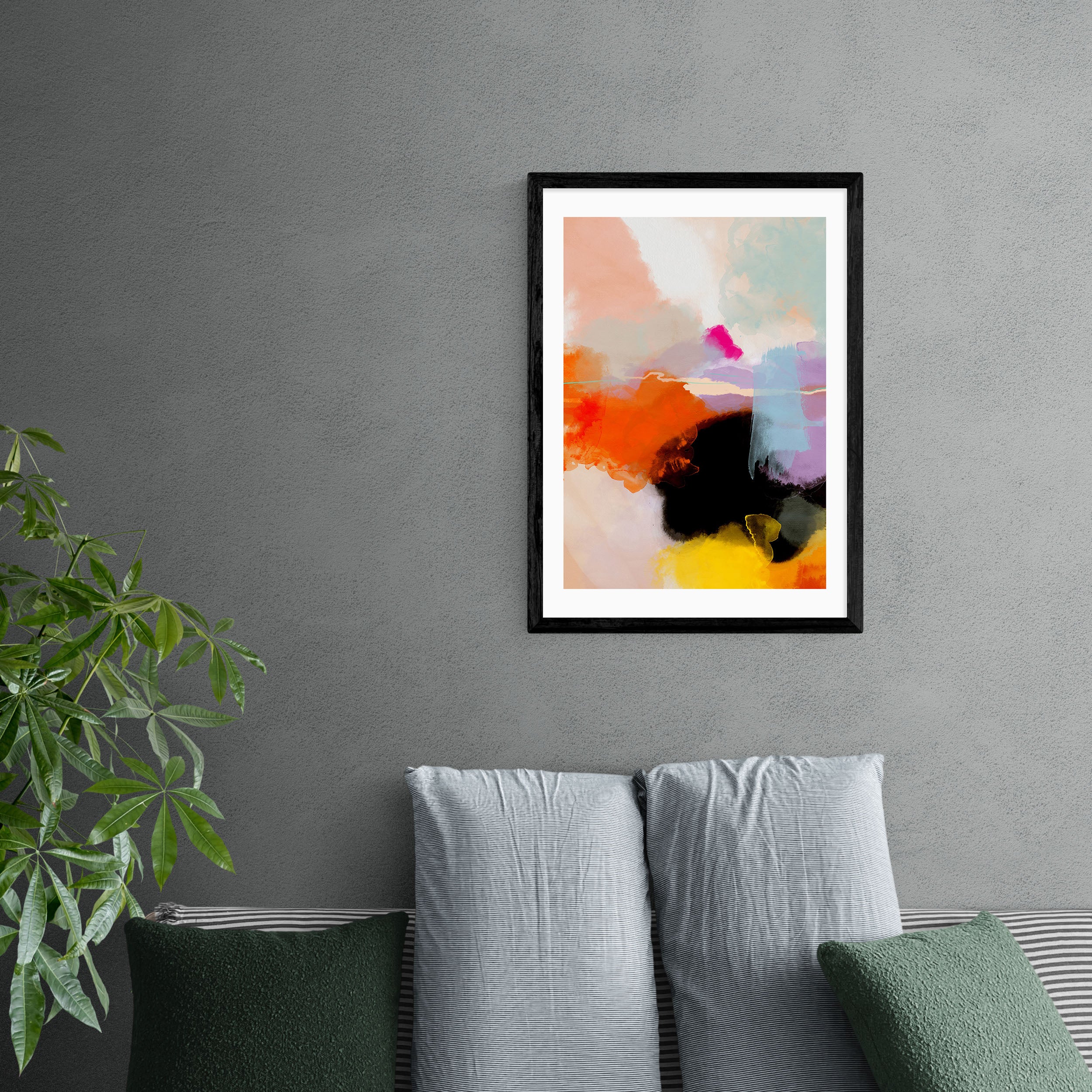 East End Prints Yellow Blush I Framed Print MultiColoured Price Comparisons | Compare The Build