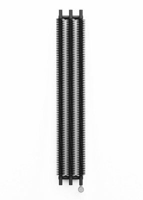 Terma Ribbon Vertical Designer Radiator, Heban Black (W)290mm (H)1720mm | Compare The Build