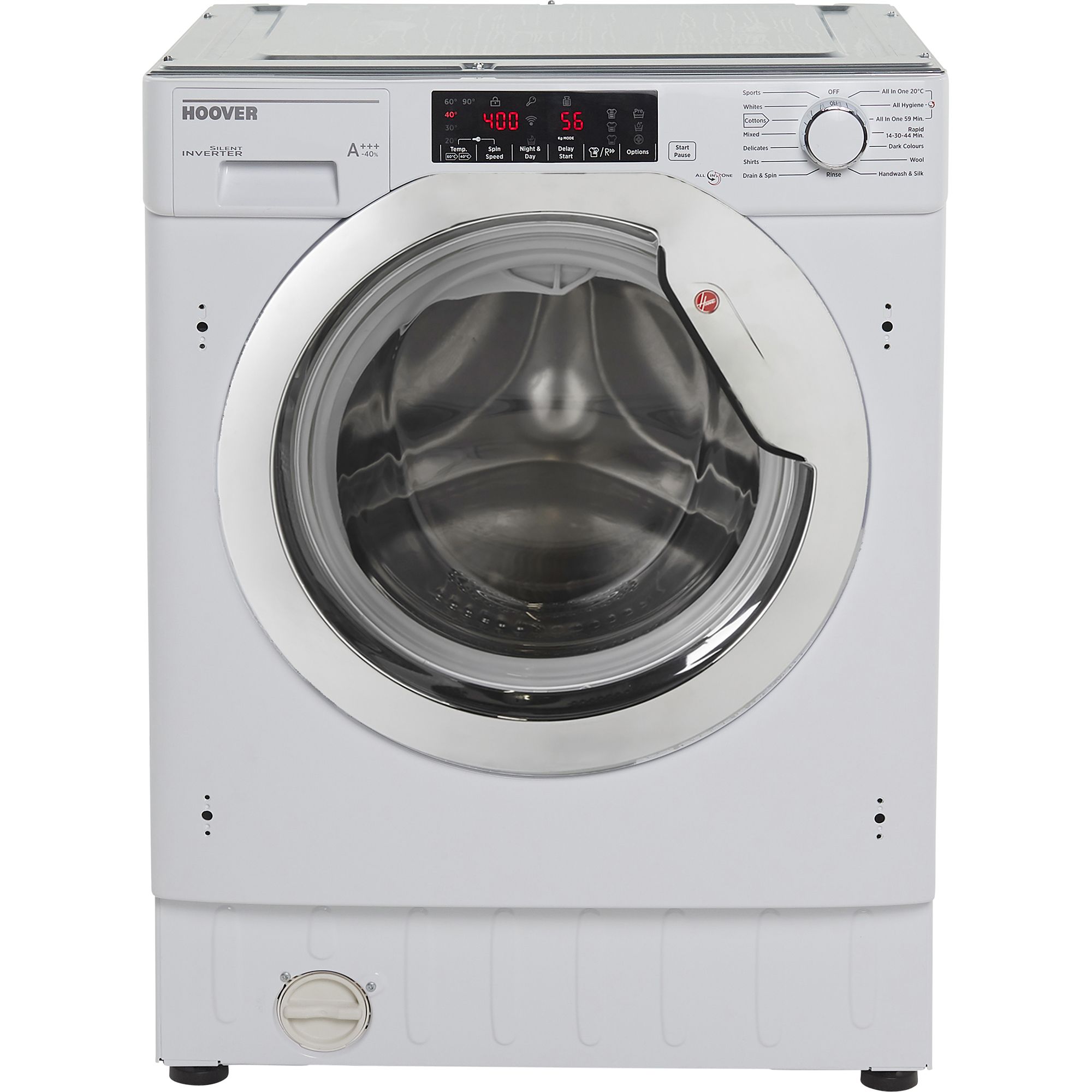 Hoover Hbwmo 96Tahc-80 White Built-In Washing Machine, 9Kg Price Comparisons | Compare The Build