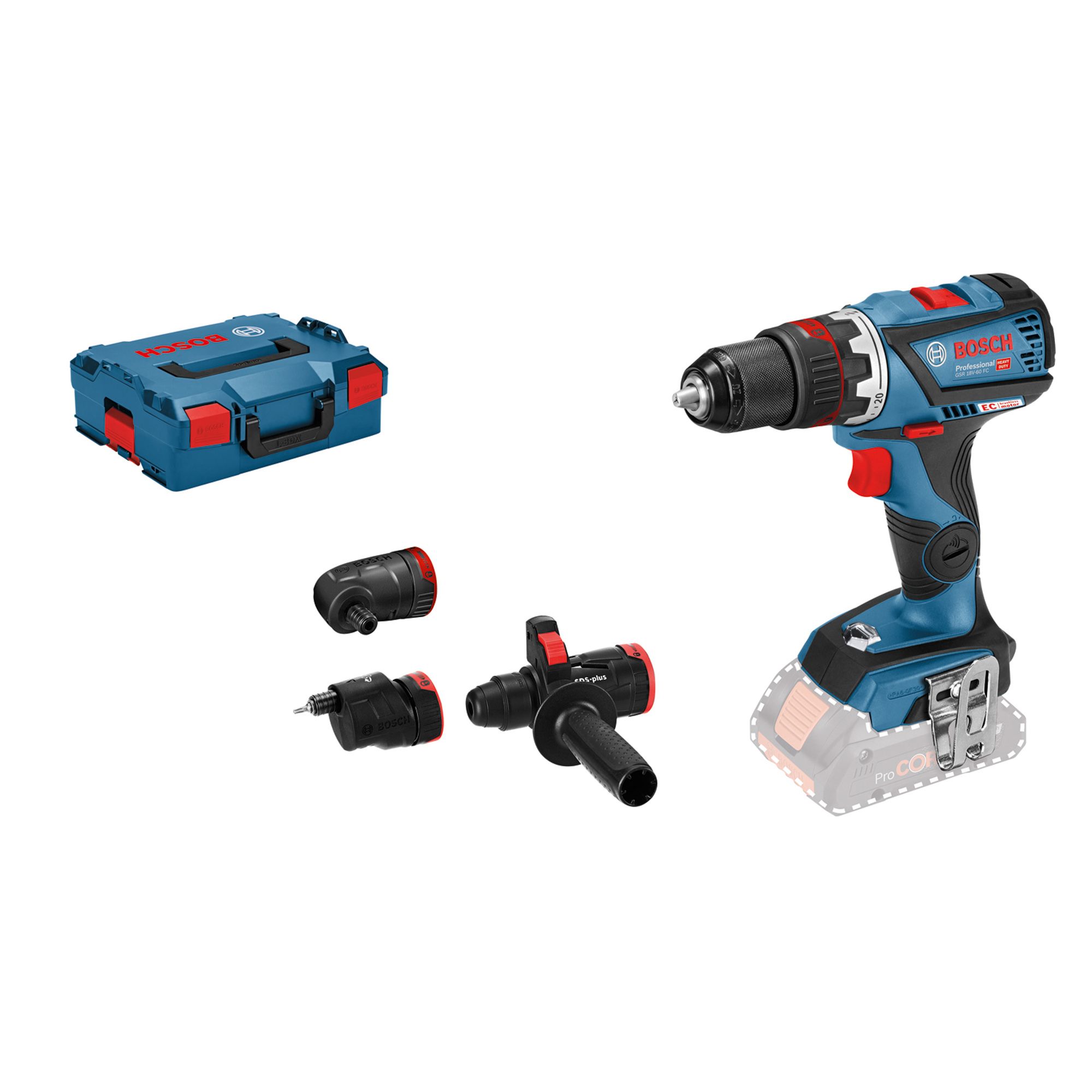 Bosch 18V Coolpack Cordless Drill Driver Gsr 18V-60 Fc - Bare Unit | Compare The Build