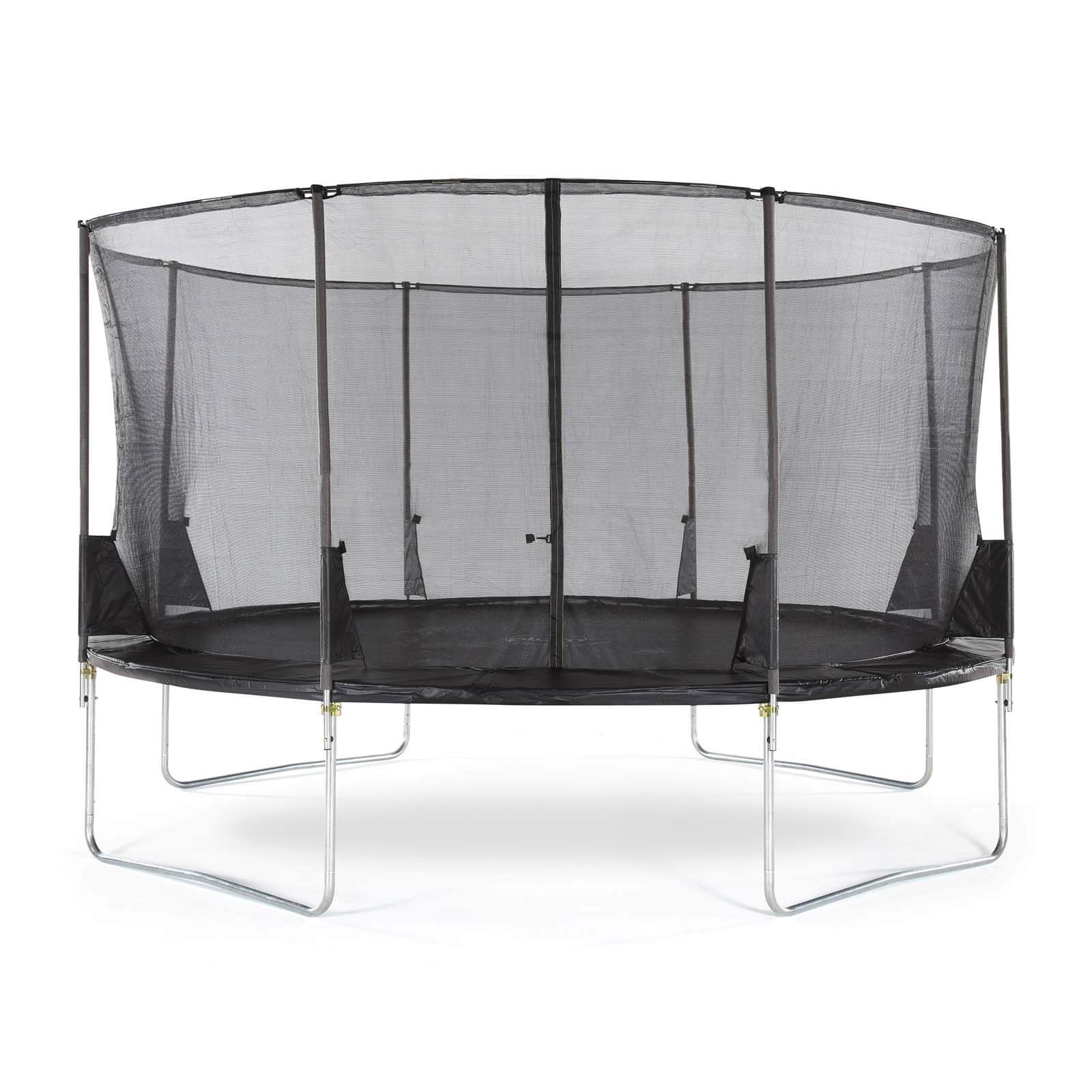 Plum 14ft Space Zone II Springsafe Trampoline & Enclosure | Compare The Build