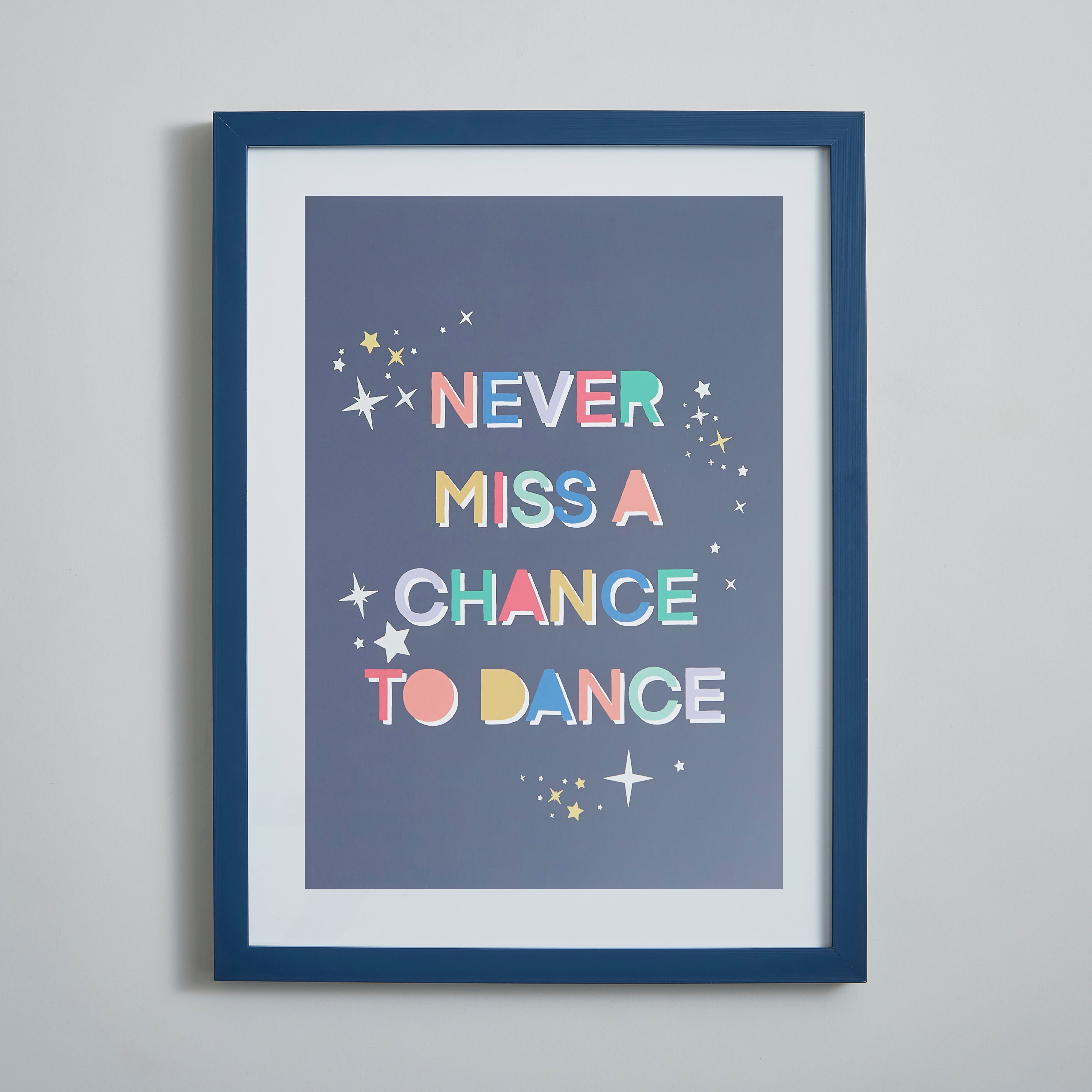 Chance to Dance Framed Print 30cm x 40cm MultiColoured Price Comparisons | Compare The Build