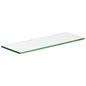 Wickes Glass Shelf - 8 x 300 x 500mm Price Comparisons | Compare The Build