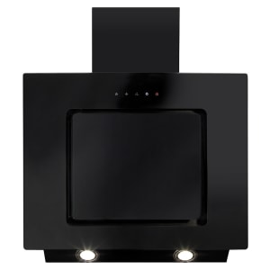 CDA EVA60BL 60cm Angled Chimney Cooker Hood - Black Price Comparisons | Compare The Build