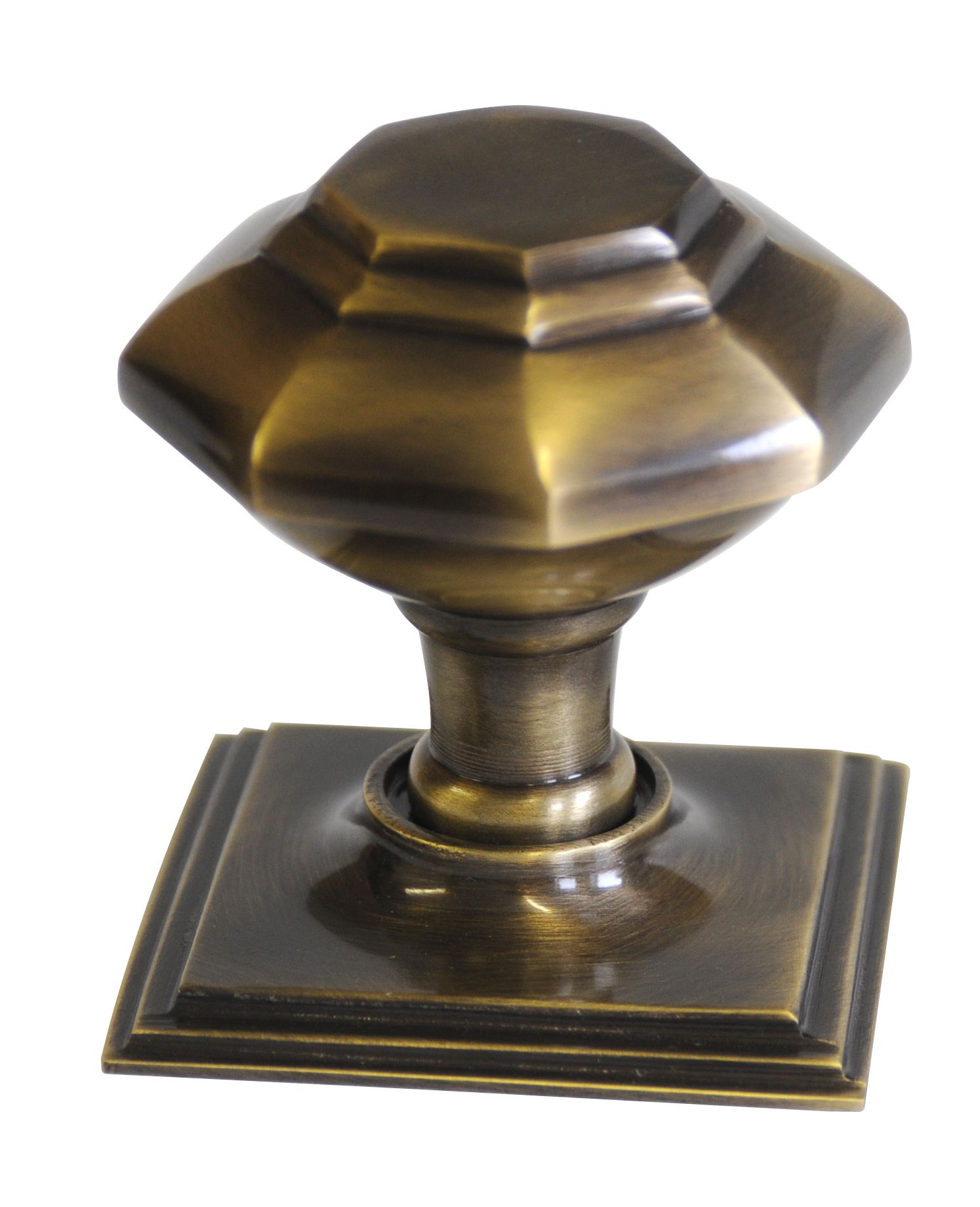 The House Nameplate Company Antique Effect Octagonal External Door Knob (Dia)80mm Price Comparisons | Compare The Build