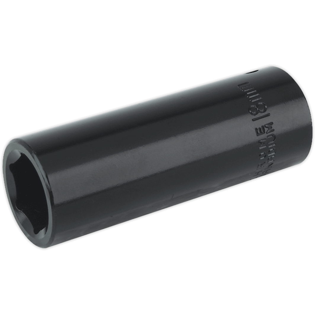 Sealey 1/2" Drive Deep Hexagon Impact Socket Metric 1/2" 18mm Price Comparisons | Compare The Build