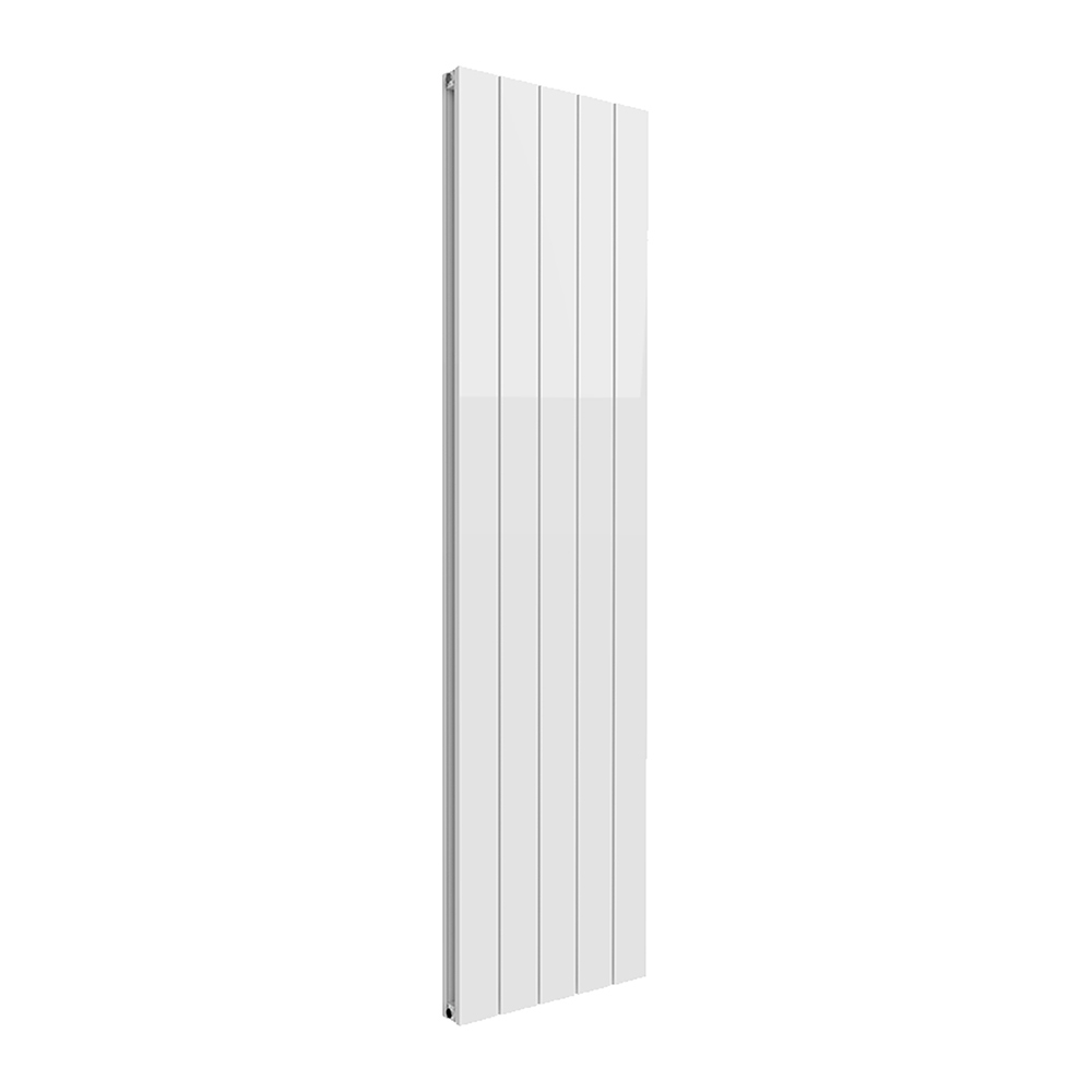 Reina Casina Vertical Aluminium Designer Radiator, White, 1800mm x 470mm | Compare The Build