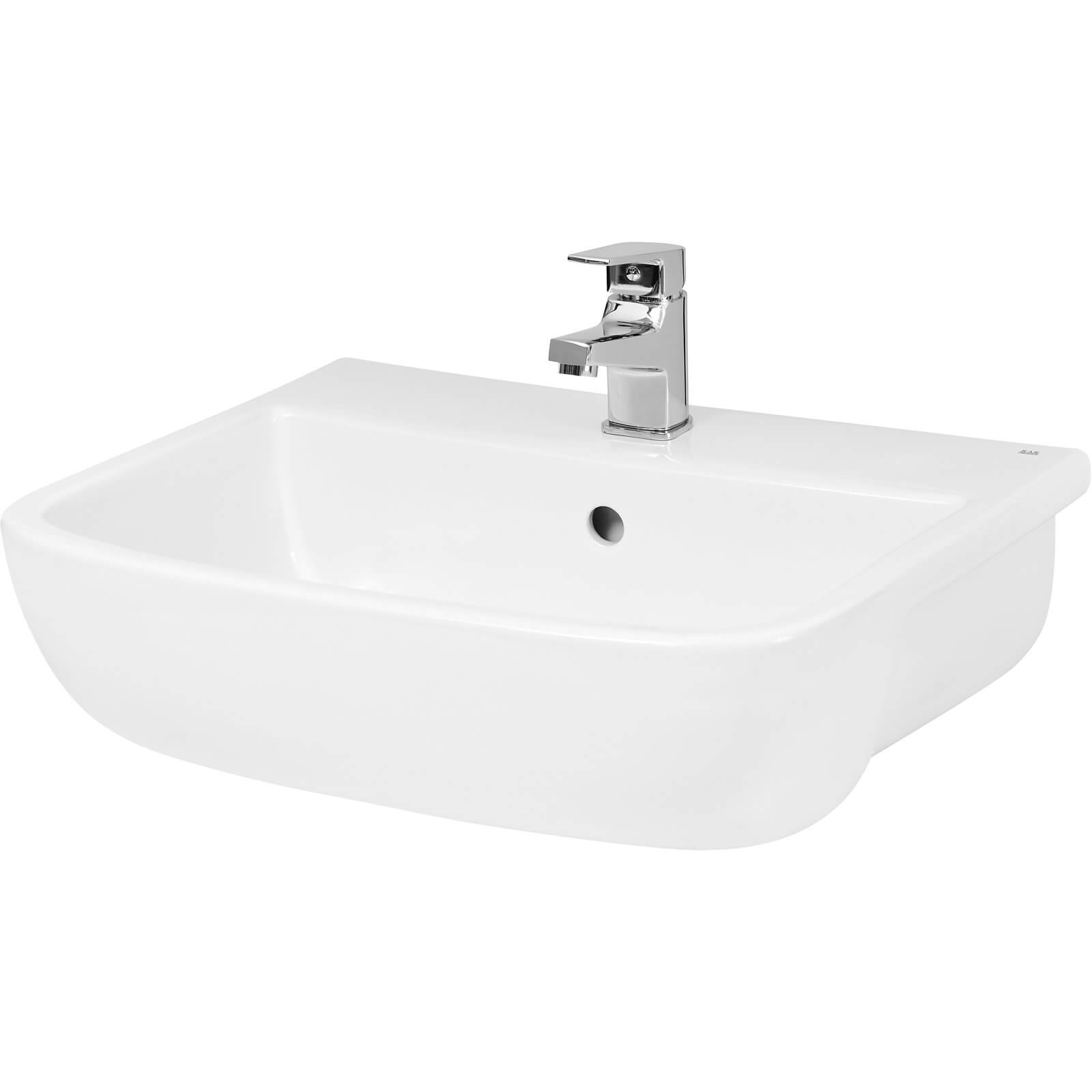 Balterley Semi Recessed Basin - 520mm Price Comparisons | Compare The Build