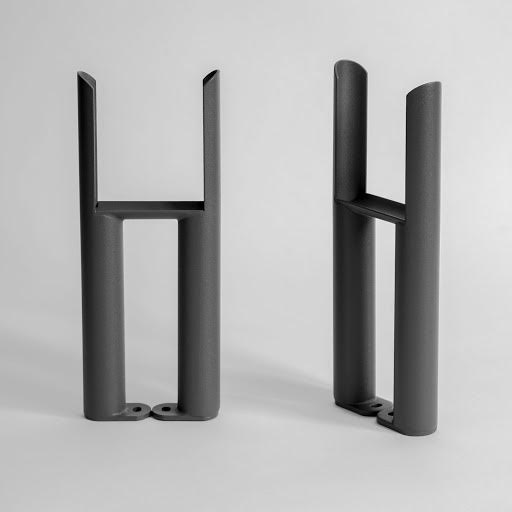 Park Lane Anthracite Legs for Traditional Radiator - Triple Bar | Compare The Build