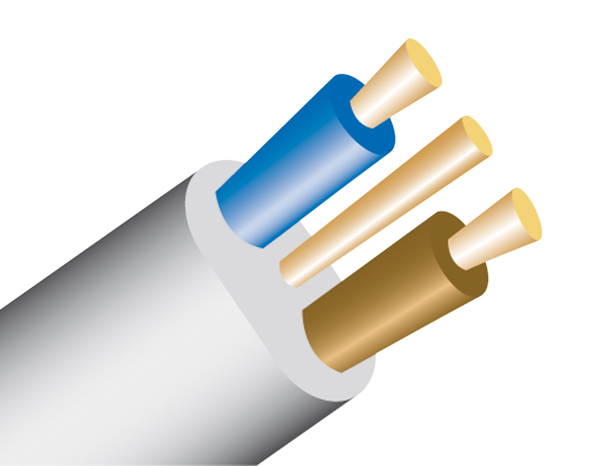 Prysmian 6242Y 1mm² Grey Twin & Earth Cable, 100M Price Comparisons | Compare The Build