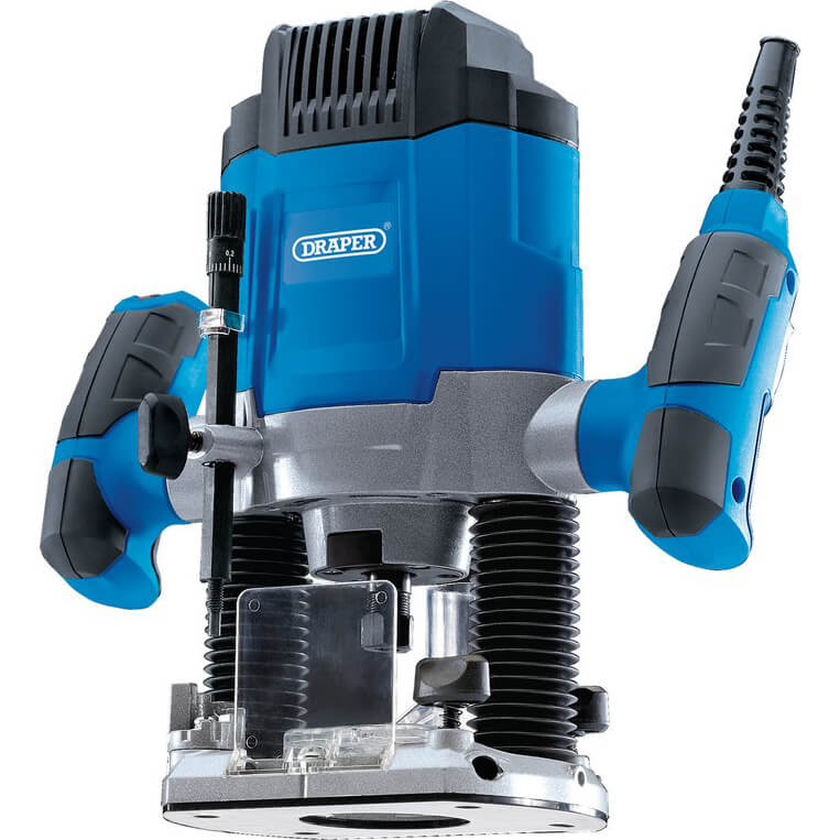 Draper R8/1200D Variable Speed 1/4" Plunge Router 240v Price Comparisons | Compare The Build