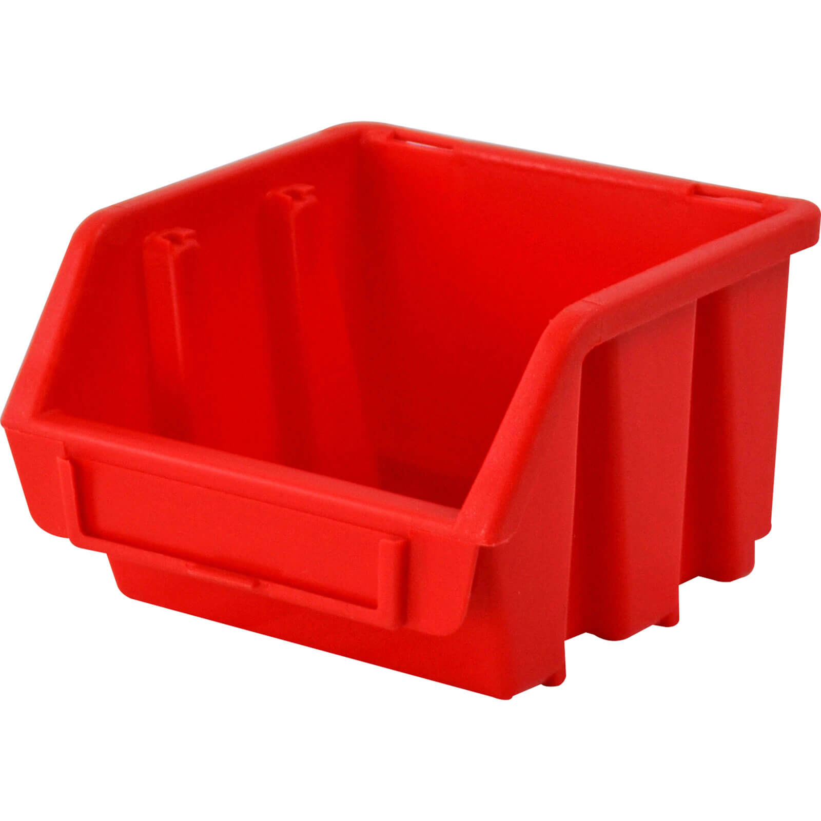 Faithfull Ergobox Interlocking Storage Bin Red 116mm 112mm 75mm Price Comparisons | Compare The Build