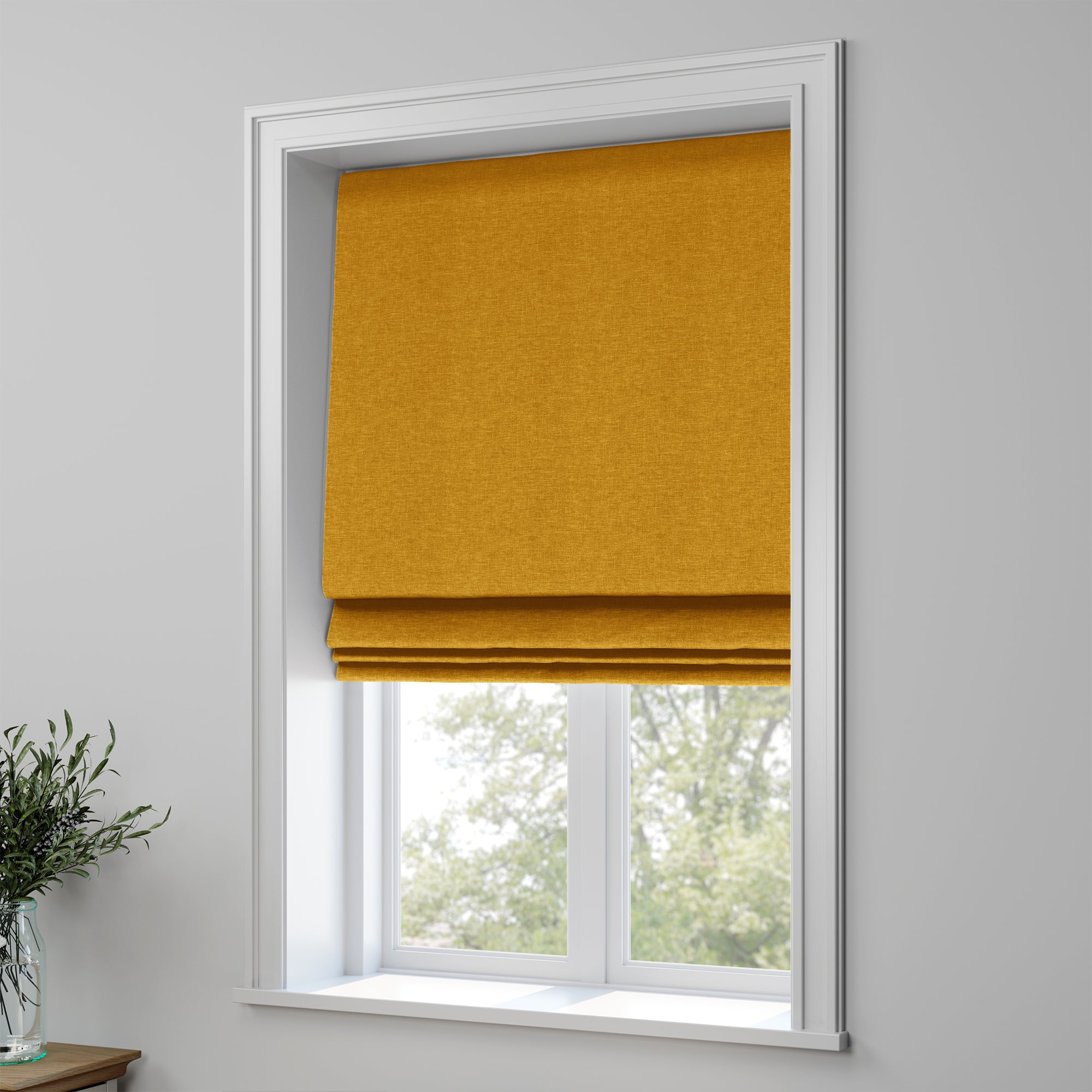 Lunar Made to Measure Roman Blind Lunar Buttercup Price Comparisons | Compare The Build