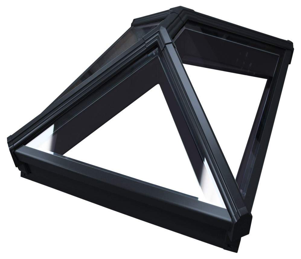 Korniche Black Aluminium Roof Lantern 3000mm x 2000mm Blue Glazing Glass 3000-2000-10000-BB-B Price Comparisons | Compare The Build