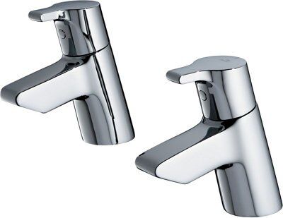 Ideal Standard Senses Chrome Finish Basin Pillar Taps Price Comparisons | Compare The Build