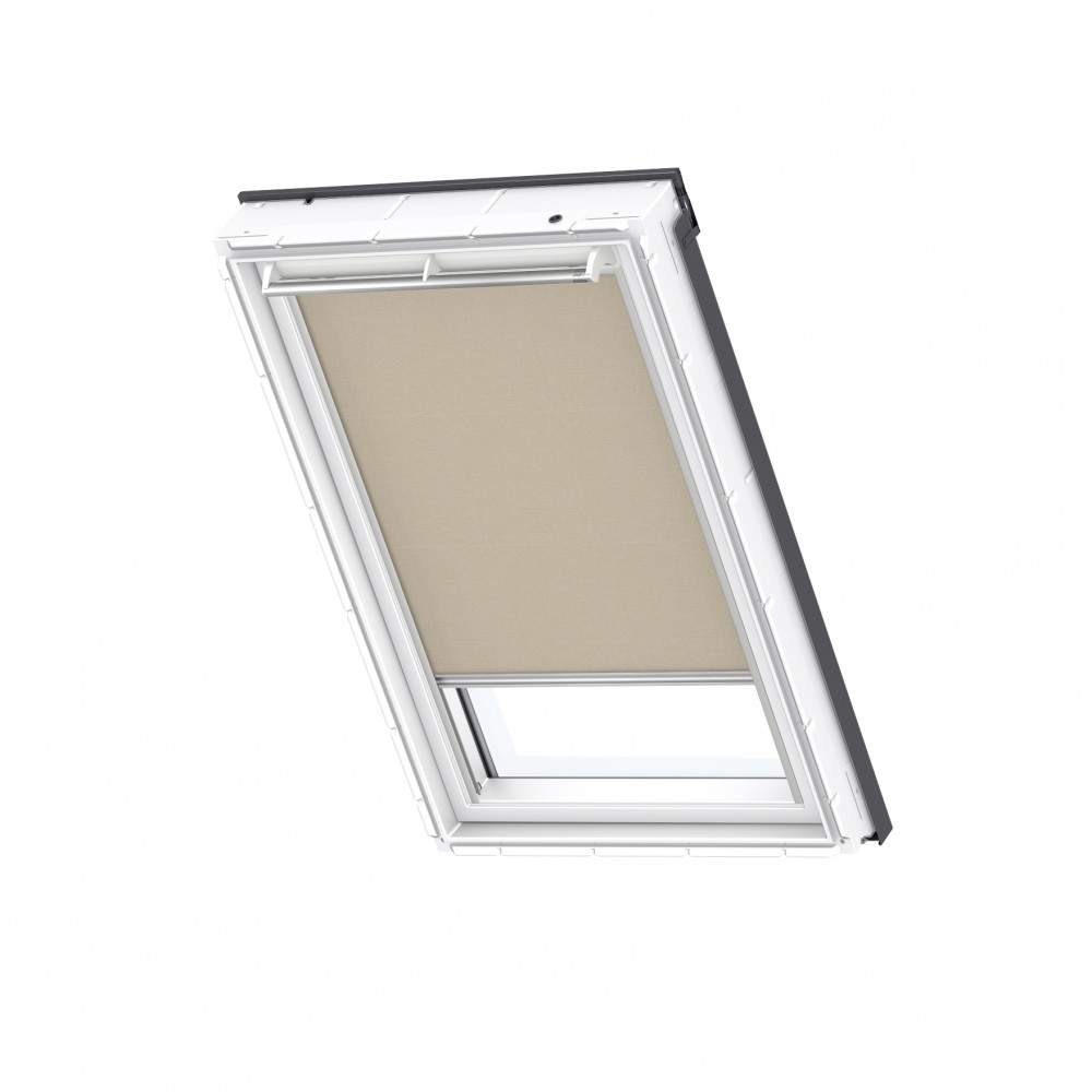 VELUX Manual Roller Blind RFL SK06 4155 - Sand Beige RFL SK06 4155S Price Comparisons | Compare The Build