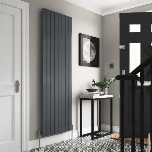 Stelrad Softline Concord Plane Concept Designer Radiator Vertical 1800x444mm K2 Price Comparisons | Compare The Build