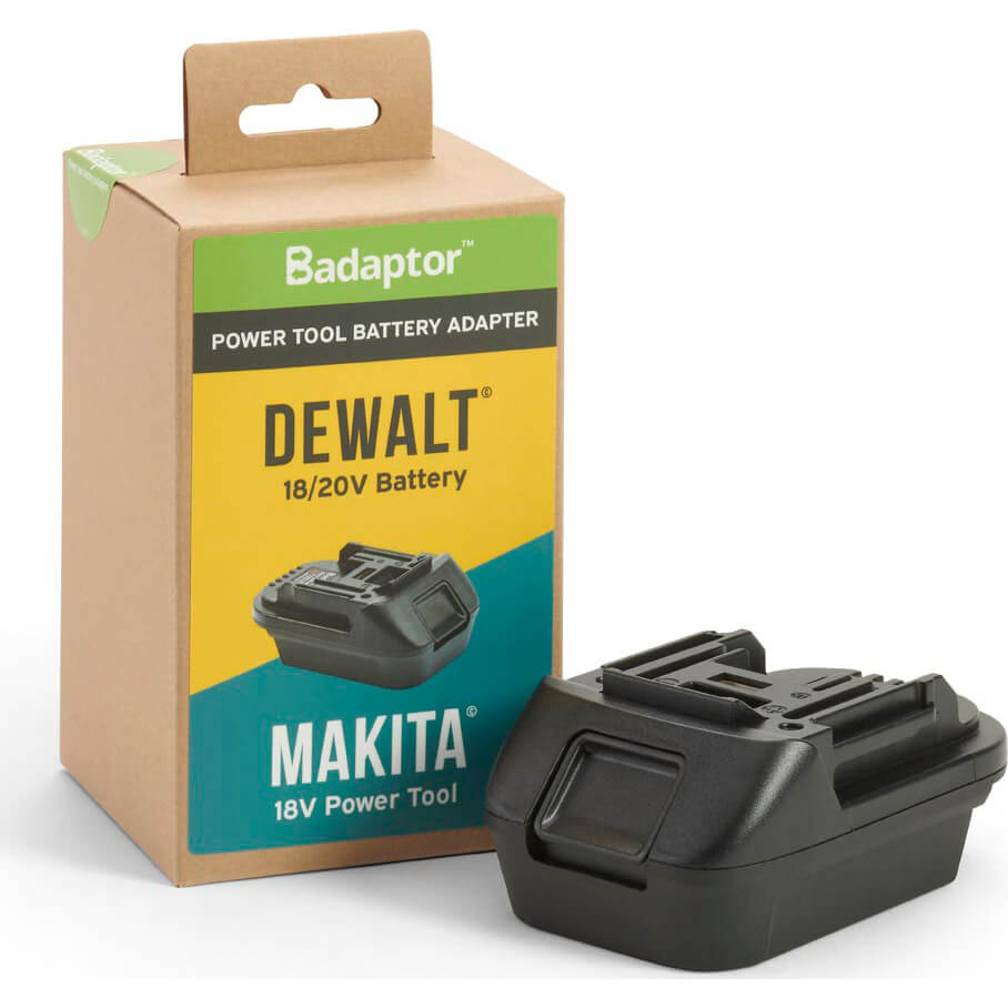 Badaptor Battery Adaptor DeWalt 18v Battery to Makita Power Tools Price Comparisons | Compare The Build