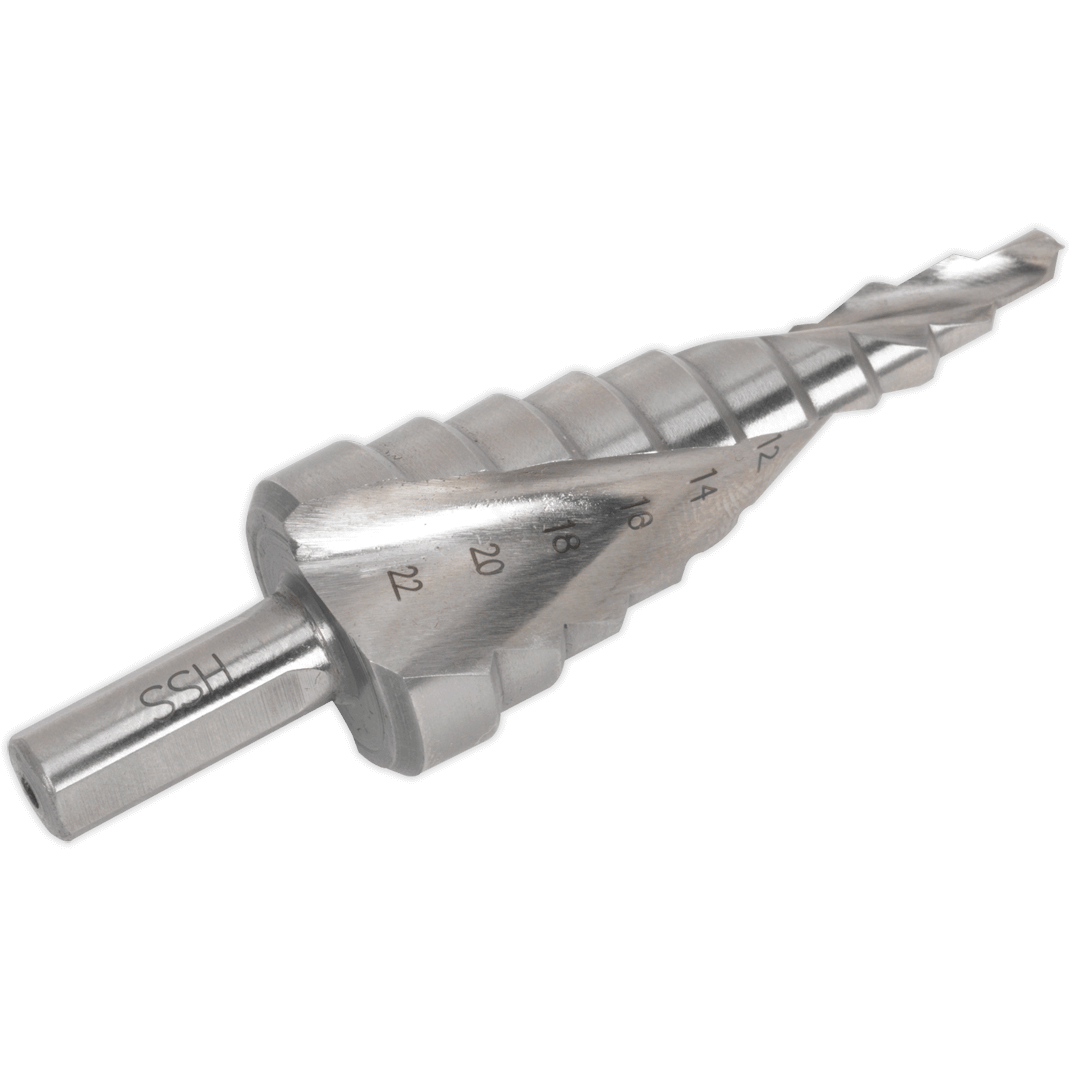 Sealey Double Spiral Fluted HSS Step Drill Bit 4mm - 22mm Price Comparisons | Compare The Build