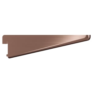 Twin Slot Antique Copper Shelf Bracket - 170mm | Compare The Build