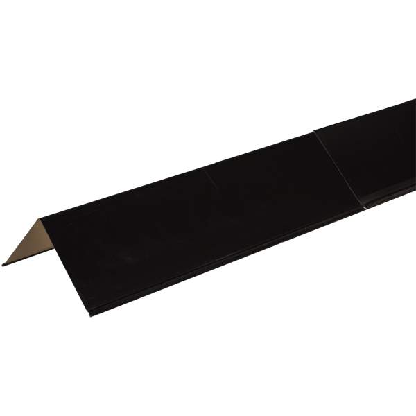 Cladco Metal Polyester Painted Black Barge Flashing 200mm x 200mm x 3000mm Galvanised Steel CLADCO/POLY/BARGE/B Price Comparisons | Compare The Build