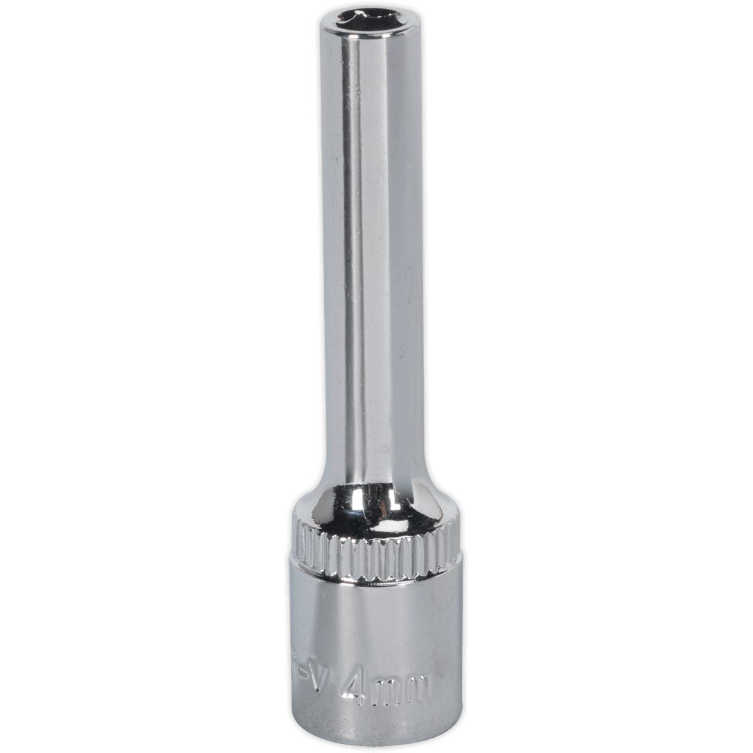 Sealey 1/4" Drive Polished Deep Hexagon WallDrive Socket Metric 1/4" 4mm Price Comparisons | Compare The Build