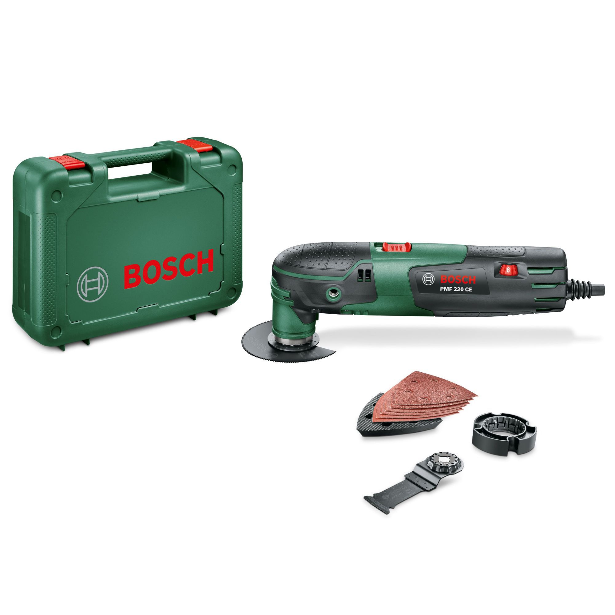 Bosch 240V 220W Corded Multi tool PMF 220 CE Price Comparisons | Compare The Build