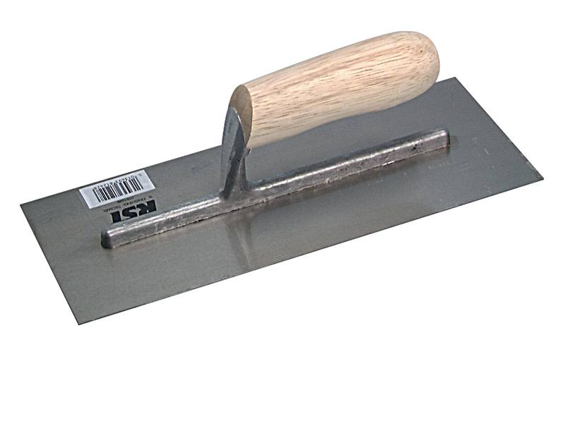 R.S.T. RST124D Plasterer's Finishing Trowel Grade B Banana Wooden Handle 11 x 4.1/2in Price Comparisons | Compare The Build