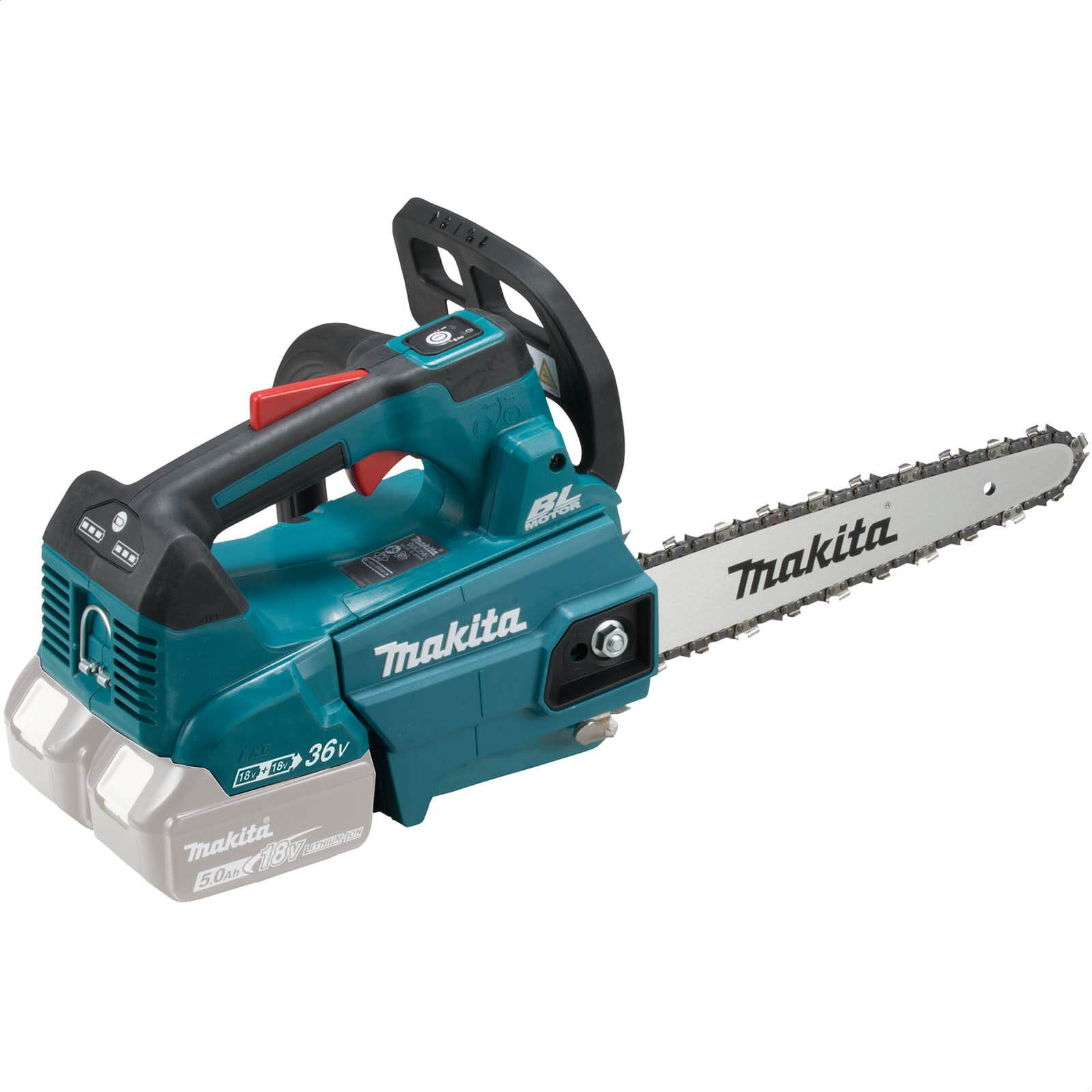 Makita DUC256C Twin 18v LXT Cordless Brushless Top Handle Chainsaw 250mm No Batteries No Charger Price Comparisons | Compare The Build