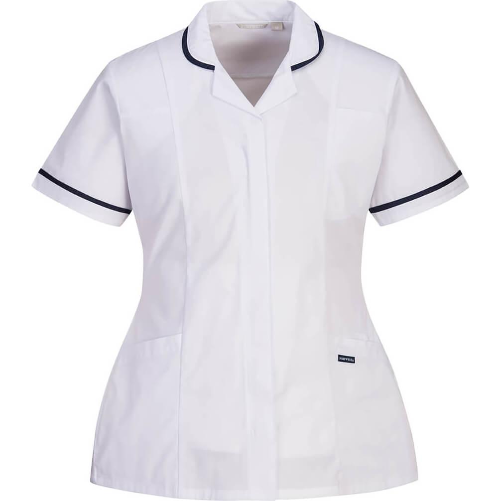 Portwest Womens Stretch Classic Healthcare Tunic White XS Price Comparisons | Compare The Build