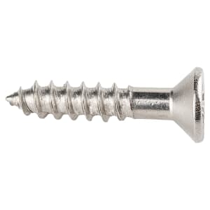 Wickes Stainless Steel Wood Screws - 5 x 25mm - Pack of 50 Price Comparisons | Compare The Build