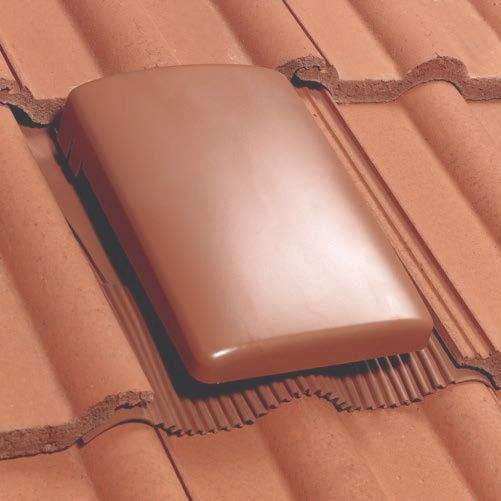 Klober Universal Tile Vent with Cap (15000mm2) - Terracotta KG985434 Price Comparisons | Compare The Build