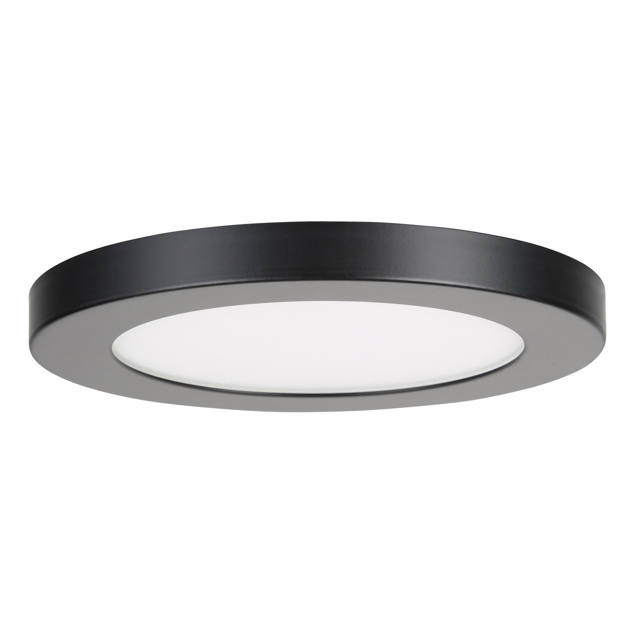 Spa 164mm Tauri LED Flush Ceiling Light Ring Satin Black Price Comparisons | Compare The Build