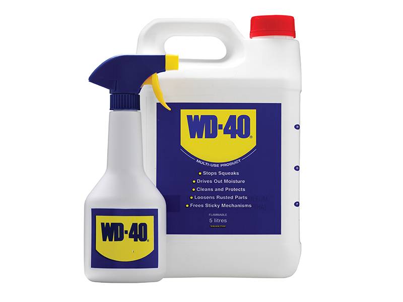 WD-40® W/D5LITRESA WD‑40® Multi-Use Product & Spray Bottle 5 litre Price Comparisons | Compare The Build