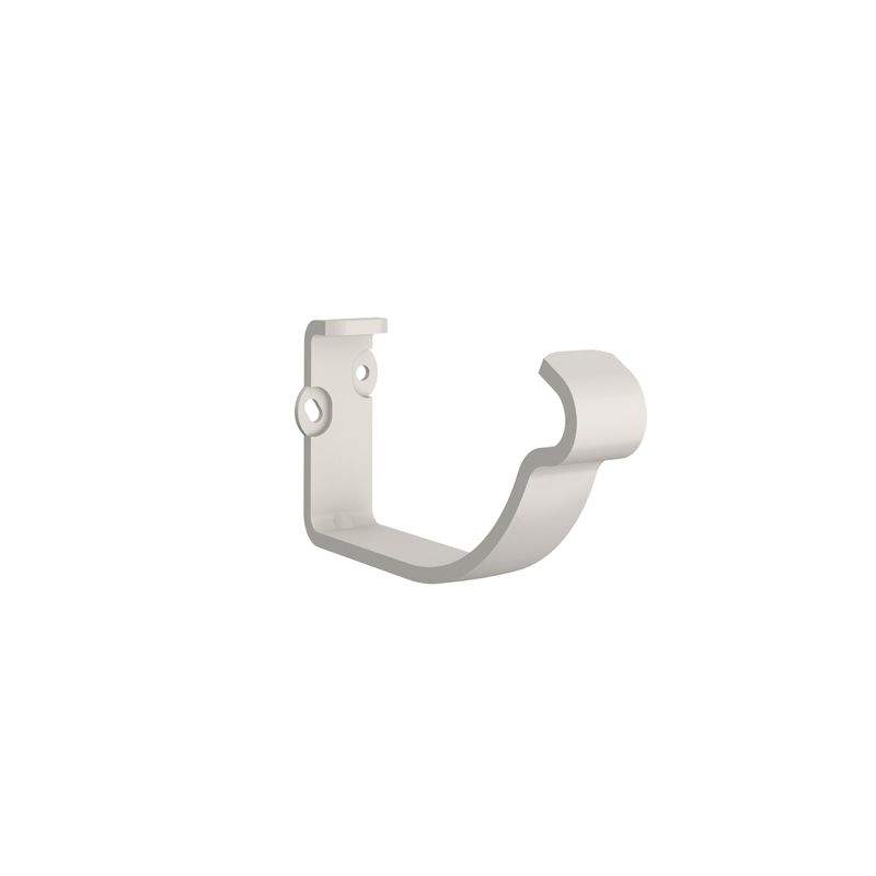 Lindab Half Round Fascia Bracket 125mm Painted Antique White Galvanised Steel KFK125WT Price Comparisons | Compare The Build