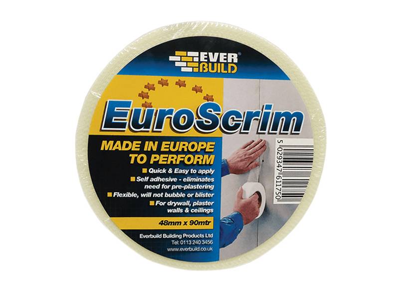 Everbuild EVB2EURO100 EuroScrim Tape 100mm x 90m Price Comparisons | Compare The Build