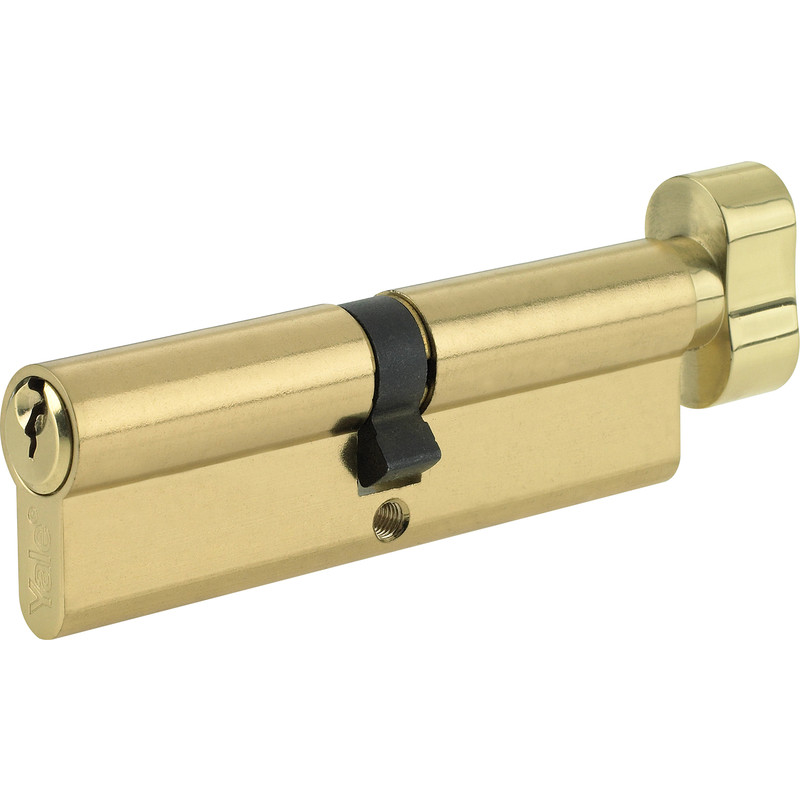 Yale 6 Pin Euro Thumbturn Cylinder 30-10-30mm in Brass | Compare The Build