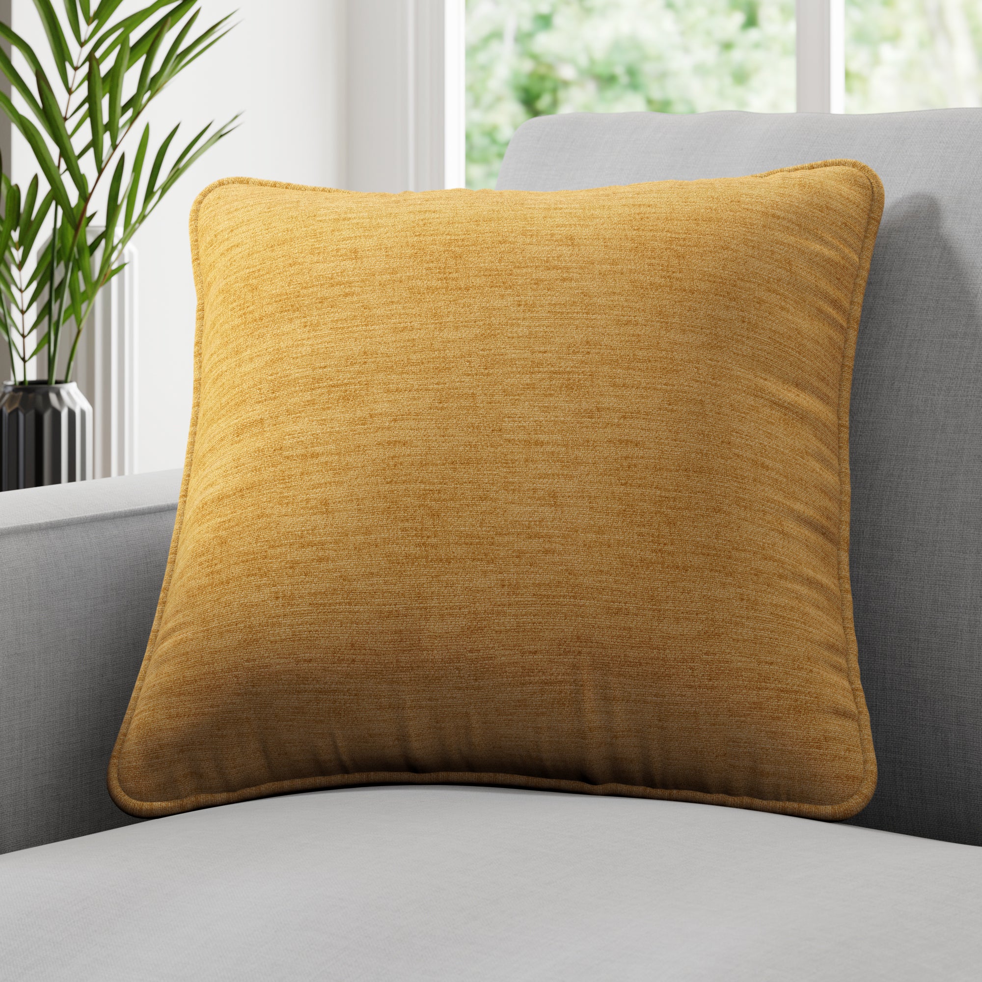 Kensington Made to Measure Cushion Cover Kensington Ochre Price Comparisons | Compare The Build