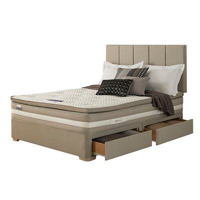 Silentnight Geltex Affinity 1850 Mirapocket Medium Soft 4 Drawer King Divan Set Price Comparisons | Compare The Build