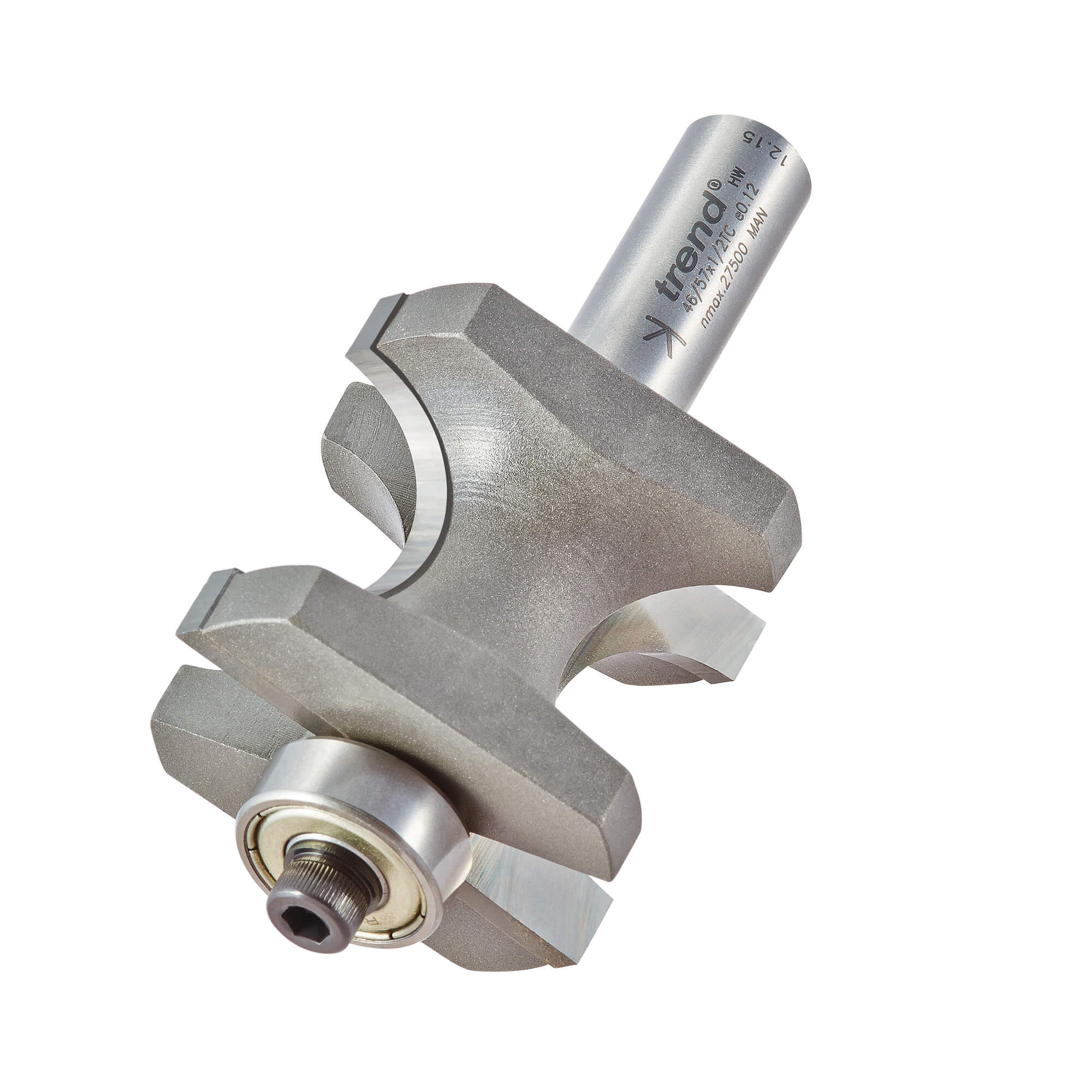 Trend Staff Bead Bearing Gudied Router Cutter 44.8mm 41mm 1/2" Price Comparisons | Compare The Build