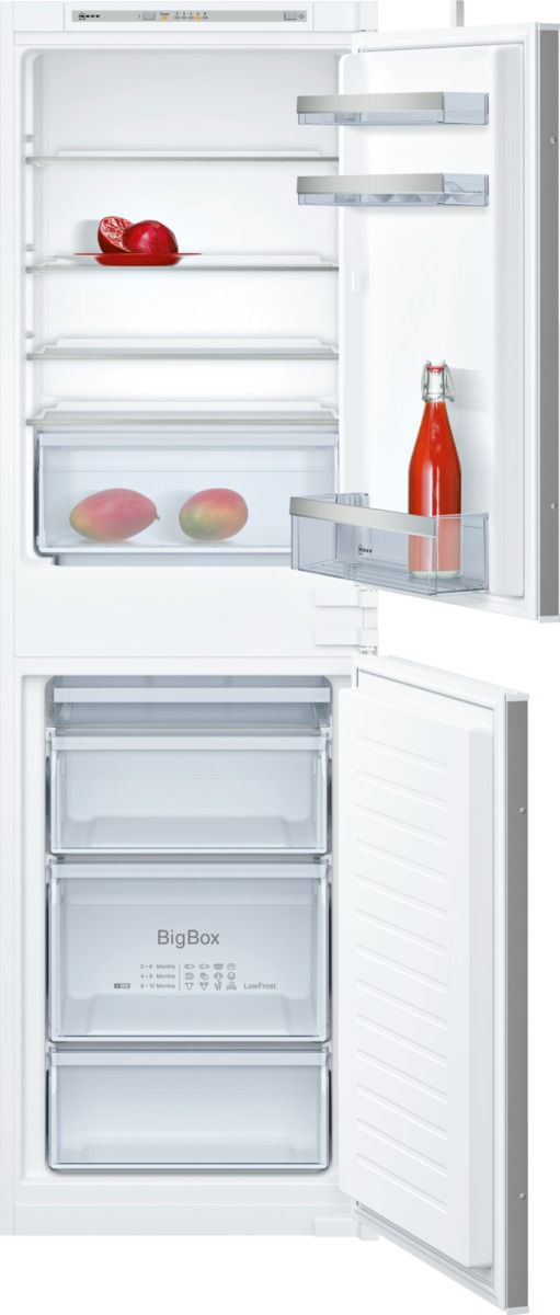 Neff Ki5852S30G 50:50 White Integrated Fridge Freezer Price Comparisons | Compare The Build