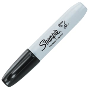 Sharpie Chisel Black Marker Pens - Pack of 2 Price Comparisons | Compare The Build