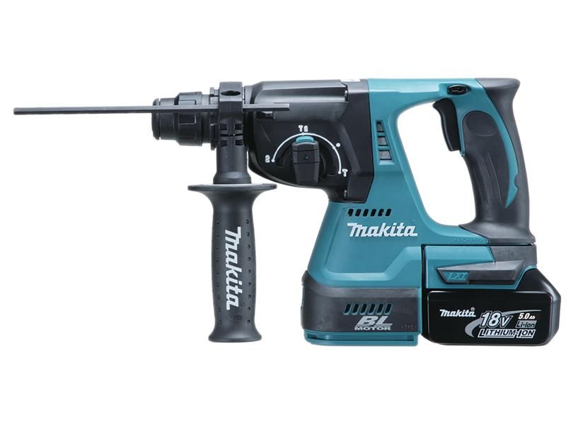 Makita MAKDHR242RTJ DHR242RTJ SDS Plus BL Hammer Drill 18V 2 x 5.0Ah Li-ion Price Comparisons | Compare The Build